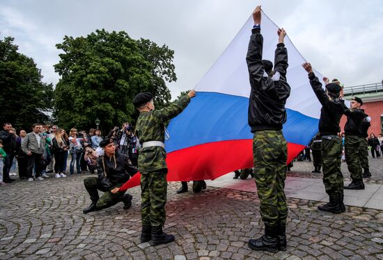 Russian State Flag Day celebrations