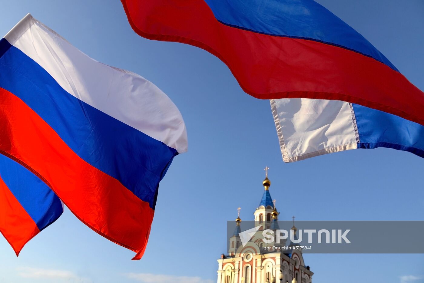 Russian State Flag Day celebrations