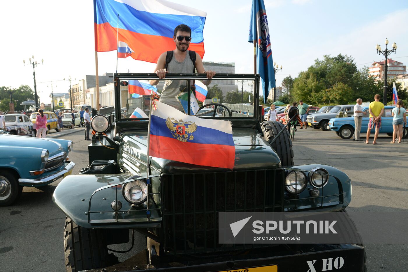 Russian State Flag Day celebrations