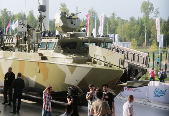 Opening of Army 2017 International Military-Technical Forum