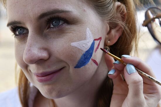 Russian State Flag Day celebrations