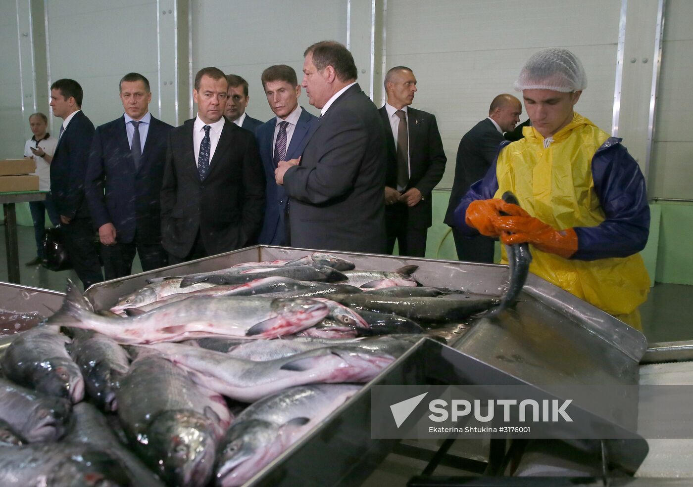 Prime Minister Dmitry Medvedev's working visit to Sakhalin