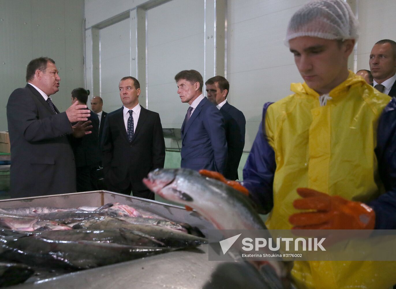 Prime Minister Dmitry Medvedev's working visit to Sakhalin