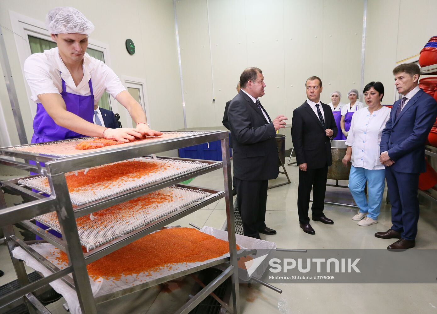 Prime Minister Dmitry Medvedev's working visit to Sakhalin