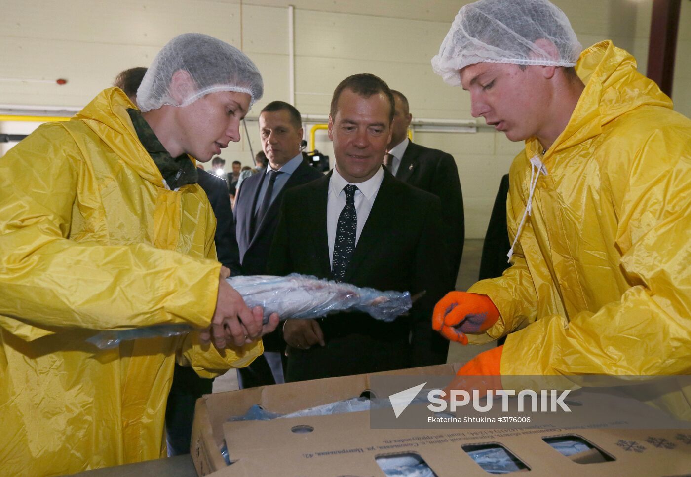 Prime Minister Dmitry Medvedev's working visit to Sakhalin