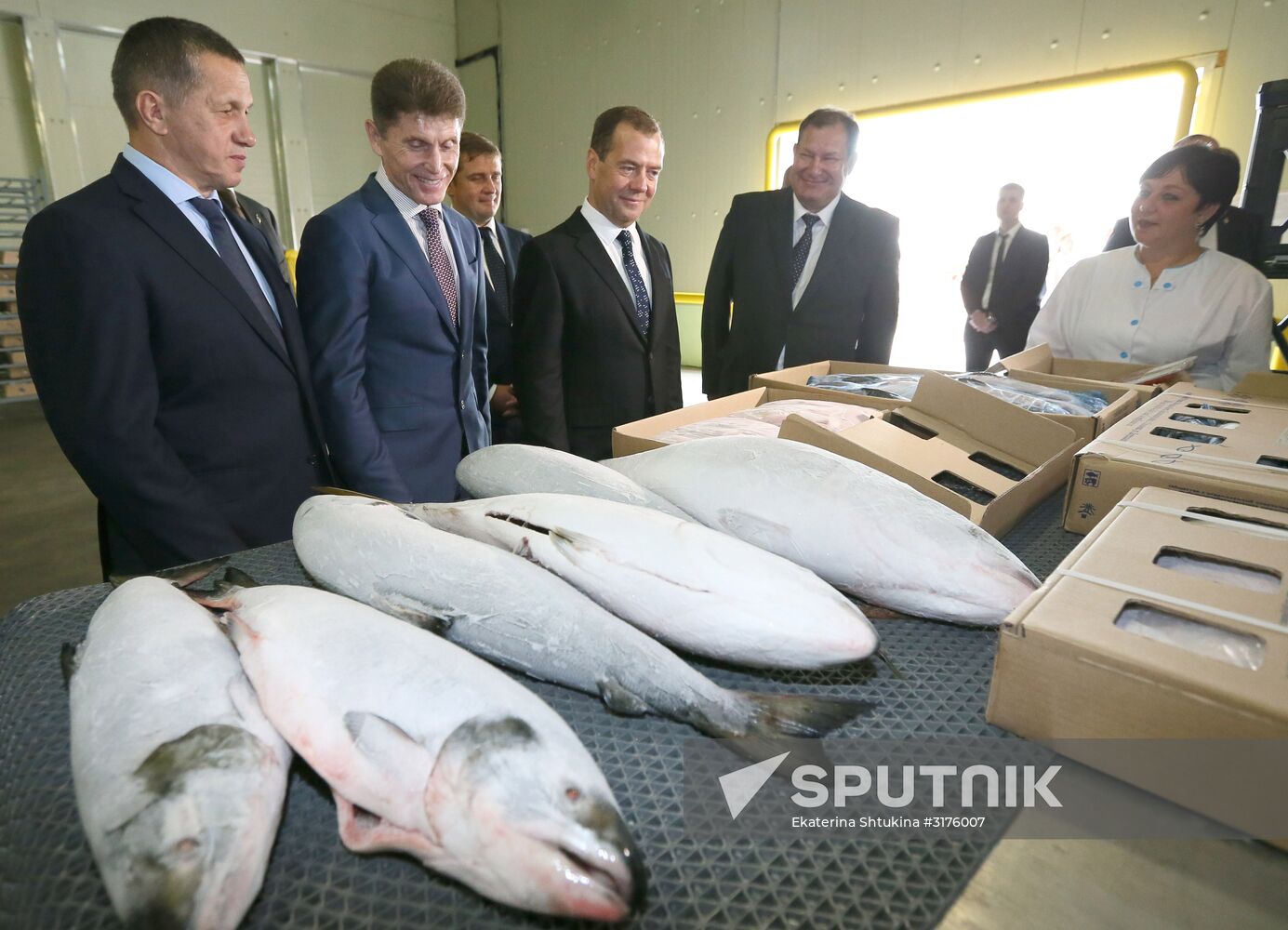 Prime Minister Dmitry Medvedev's working visit to Sakhalin