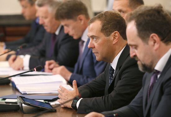 Prime Minister Dmitry Medvedev's working visit to Sakhalin