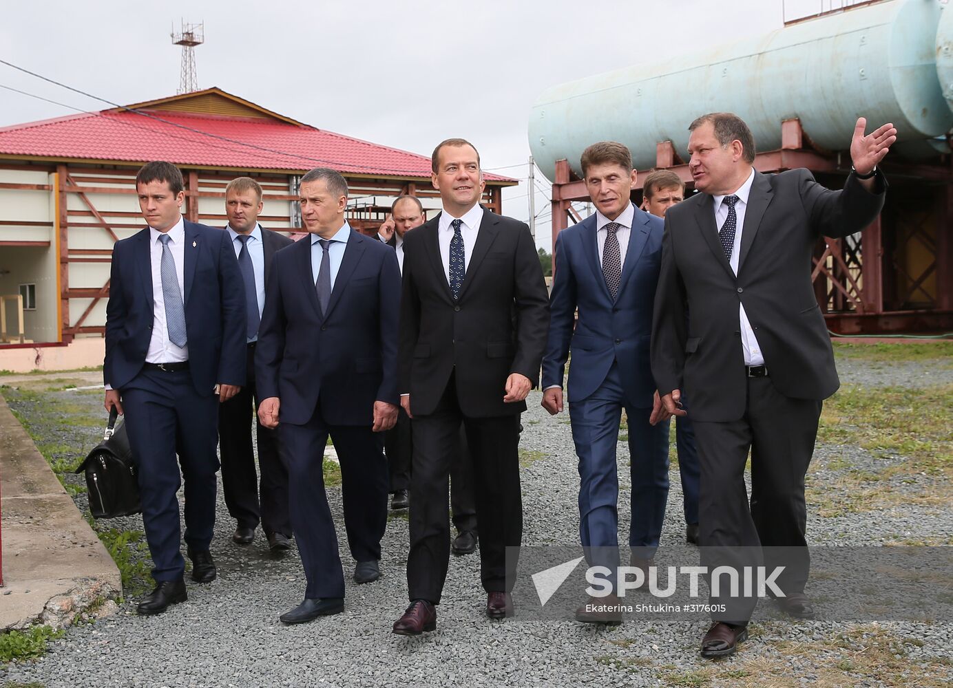Prime Minister Dmitry Medvedev's working visit to Sakhalin