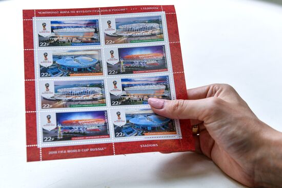 2018 FIFA World Cup commemorative stamps