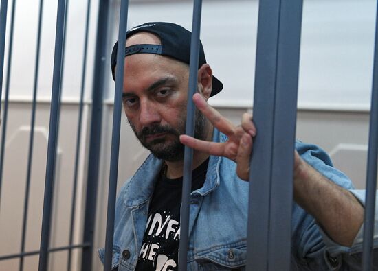 Court hears investigators' motion on arrest of film director Kirill Serebrennikov