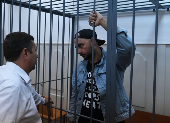 Court hears investigators' motion on arrest of film director Kirill Serebrennikov