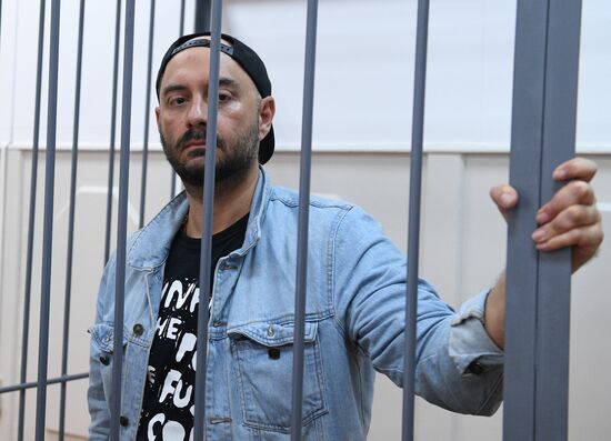 Court hears investigators' motion on arrest of film director Kirill Serebrennikov