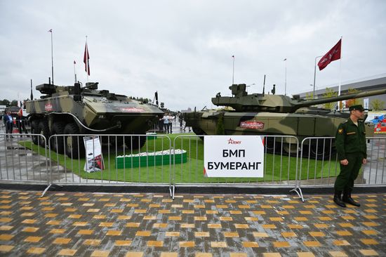 Army 2017 International Military-Technical Forum in Vladivostok. Day two