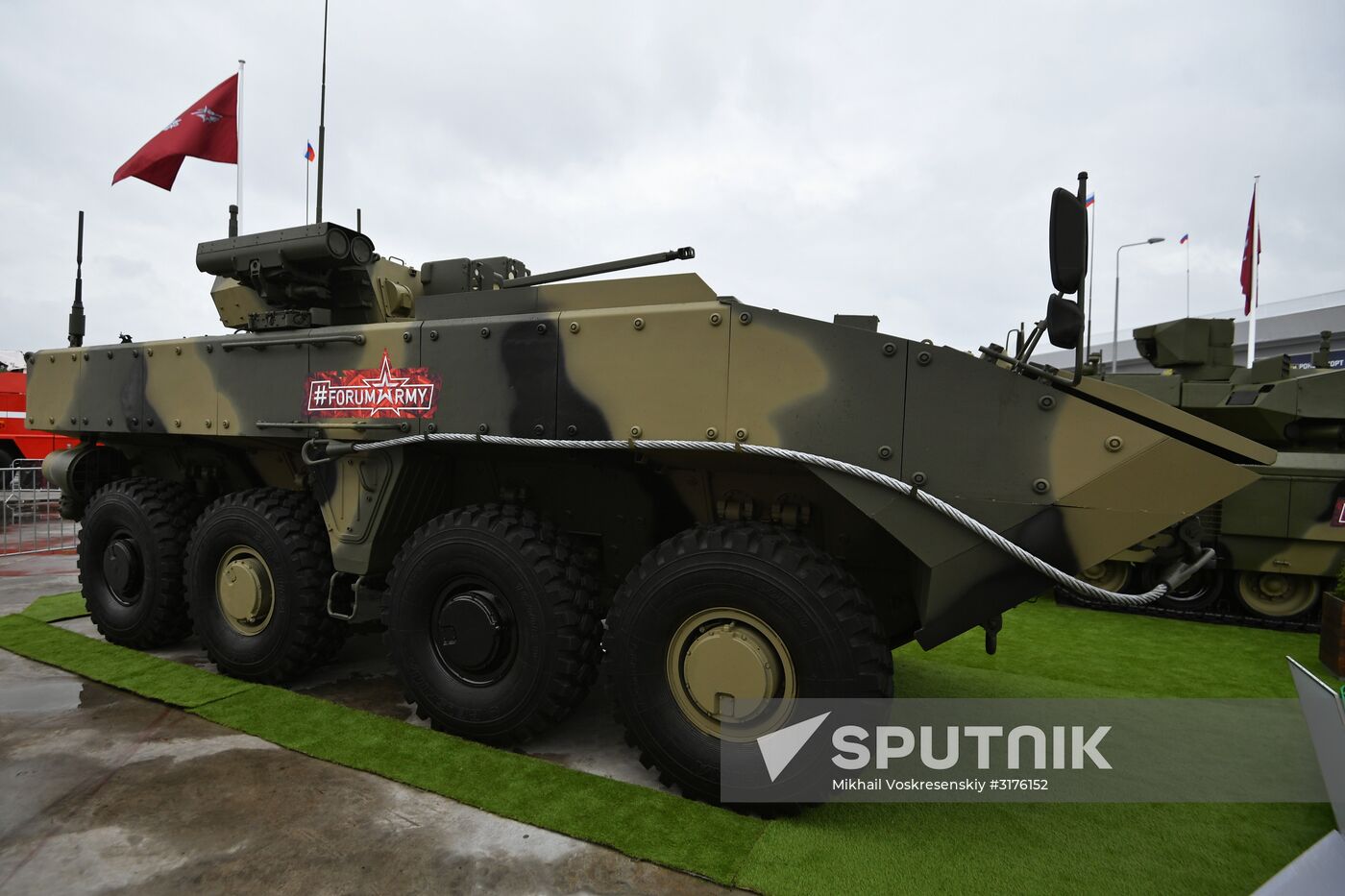 Army 2017 International Military-Technical Forum in Vladivostok. Day two