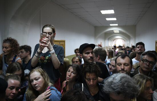 Court hears investigators' motion on arrest of film director Kirill Serebrennikov