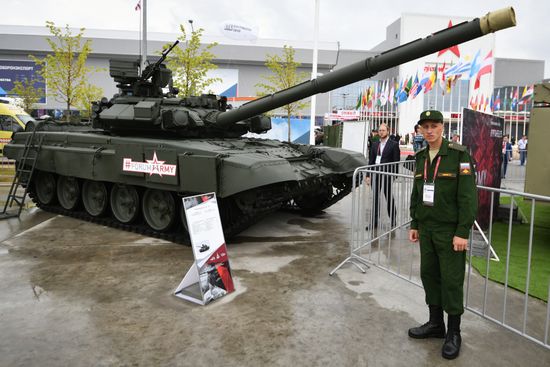 Army 2017 International Military-Technical Forum in Vladivostok. Day two