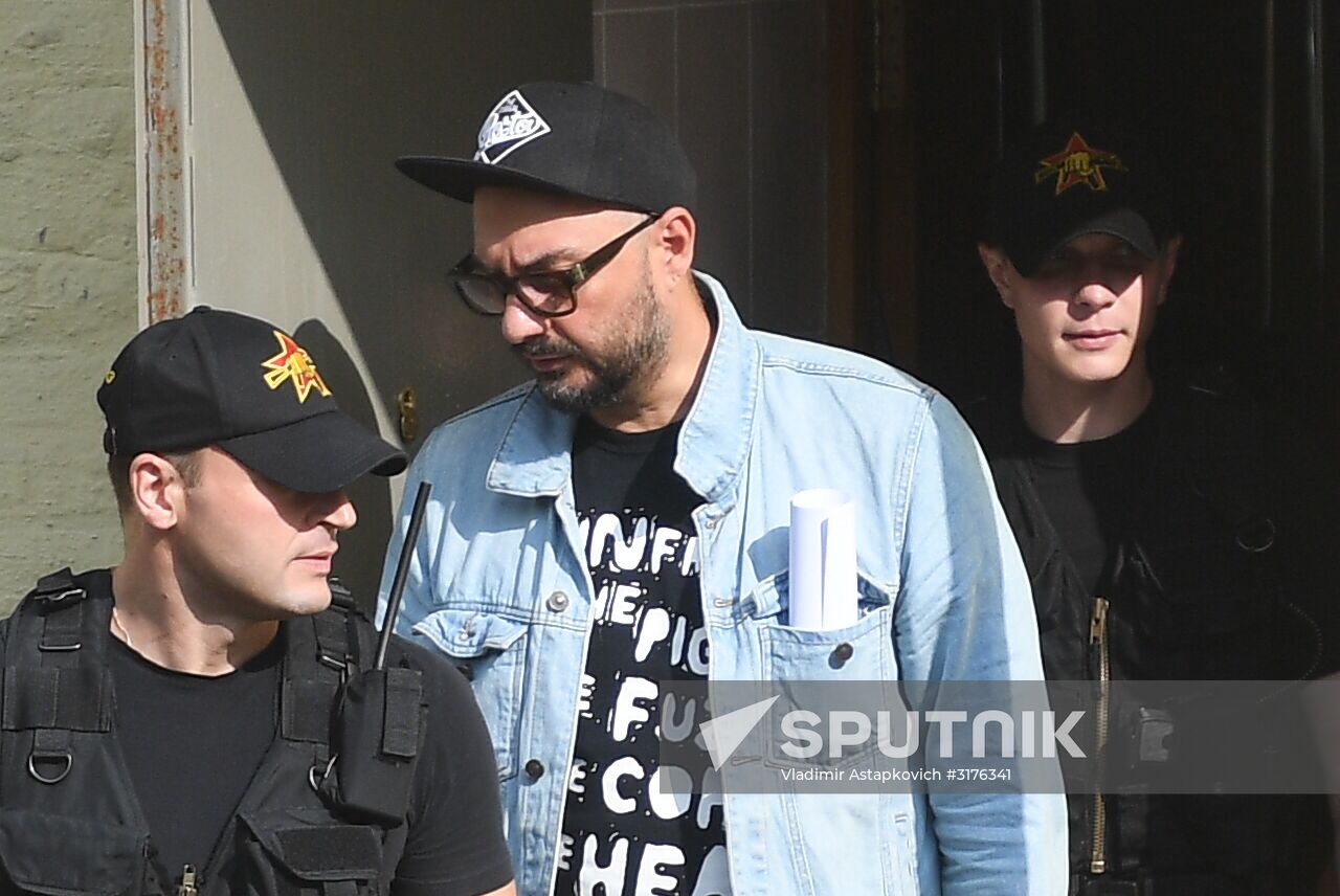 Court hears investigators' motion on arrest of film director Kirill Serebrennikov