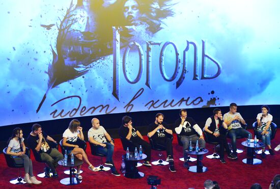 News conference and premiere of film Gogol: The Beginning