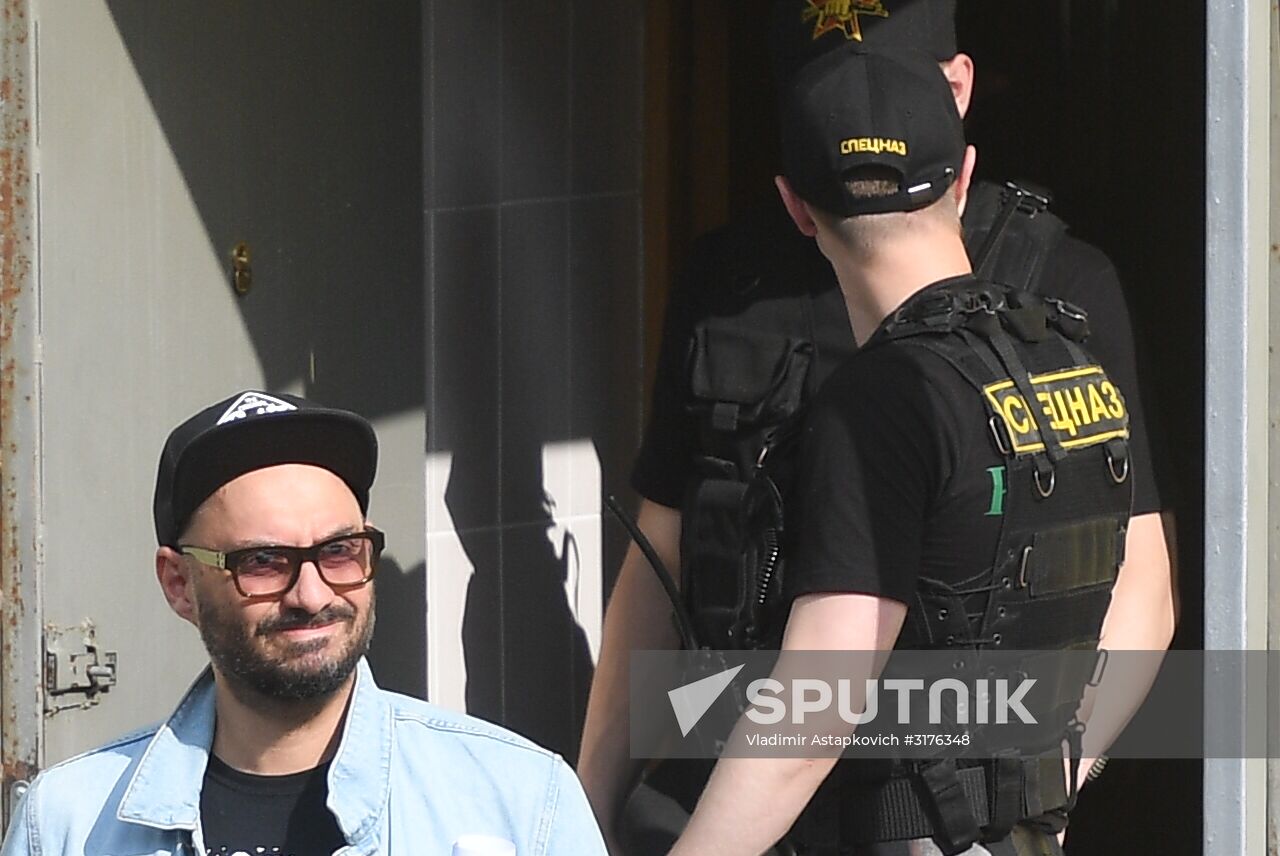 Court hears investigators' motion on arrest of film director Kirill Serebrennikov