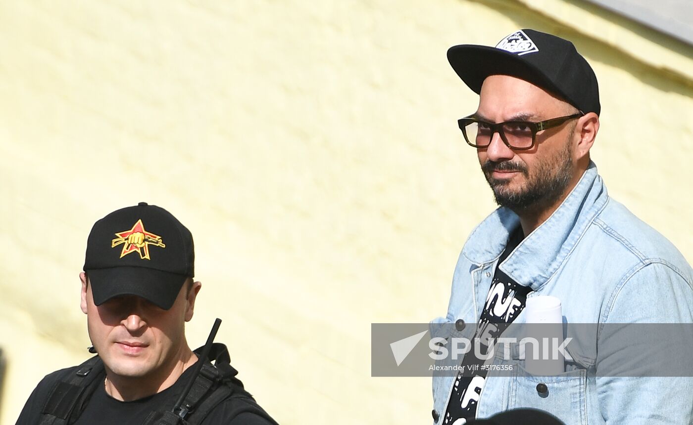 Court hears investigators' motion on arrest of film director Kirill Serebrennikov