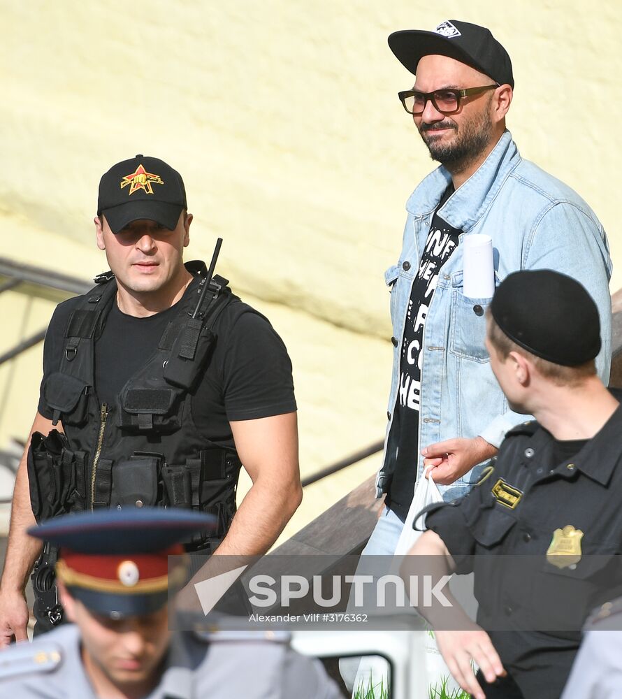 Court hears investigators' motion on arrest of film director Kirill Serebrennikov