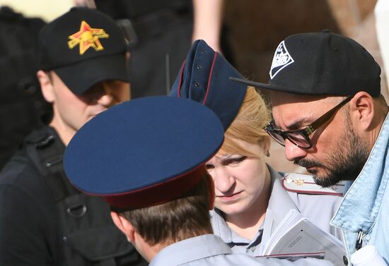 Court hears investigators' motion on arrest of film director Kirill Serebrennikov