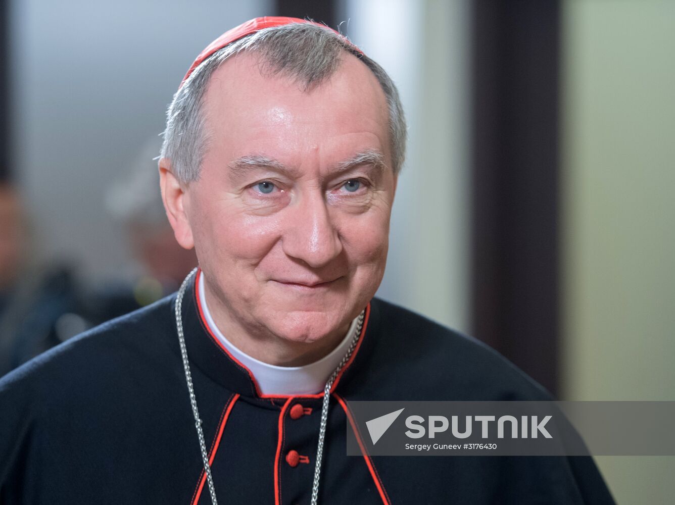 Russian President Vladimir Putin's meeting with Vatican Secretary of State Pietro Parolin
