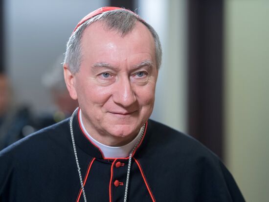 Russian President Vladimir Putin's meeting with Vatican Secretary of State Pietro Parolin