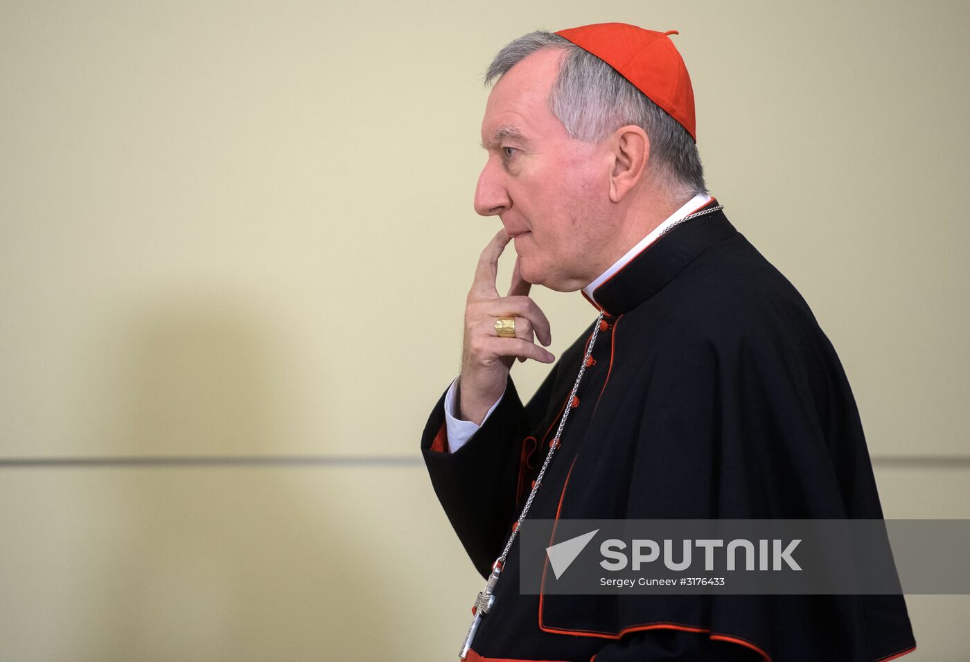 Russian President Vladimir Putin's meeting with Vatican Secretary of State Pietro Parolin