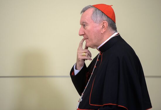 Russian President Vladimir Putin's meeting with Vatican Secretary of State Pietro Parolin