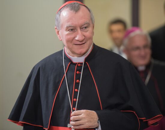 Russian President Vladimir Putin's meeting with Vatican Secretary of State Pietro Parolin