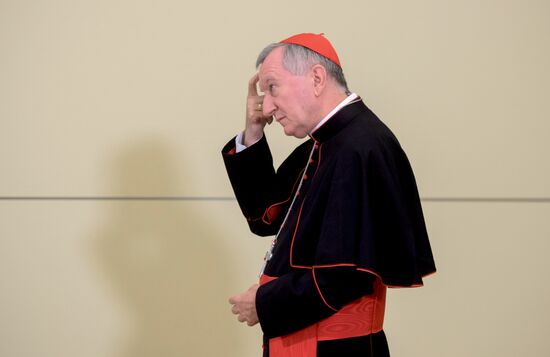 Russian President Vladimir Putin's meeting with Vatican Secretary of State Pietro Parolin