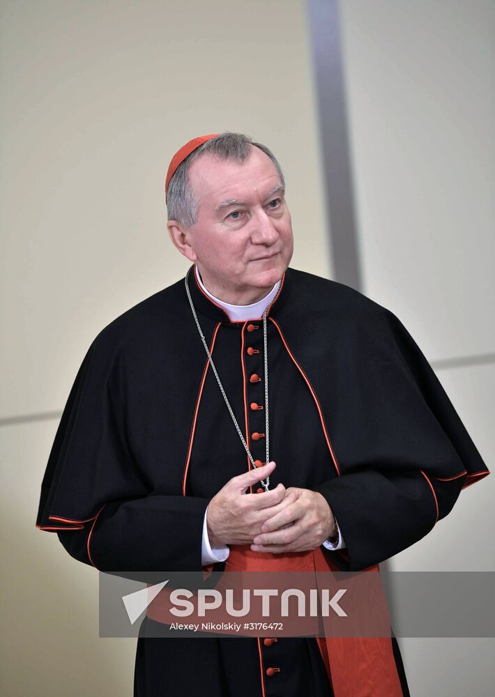 Russian President Vladimir Putin's meeting with Vatican Secretary of State Pietro Parolin