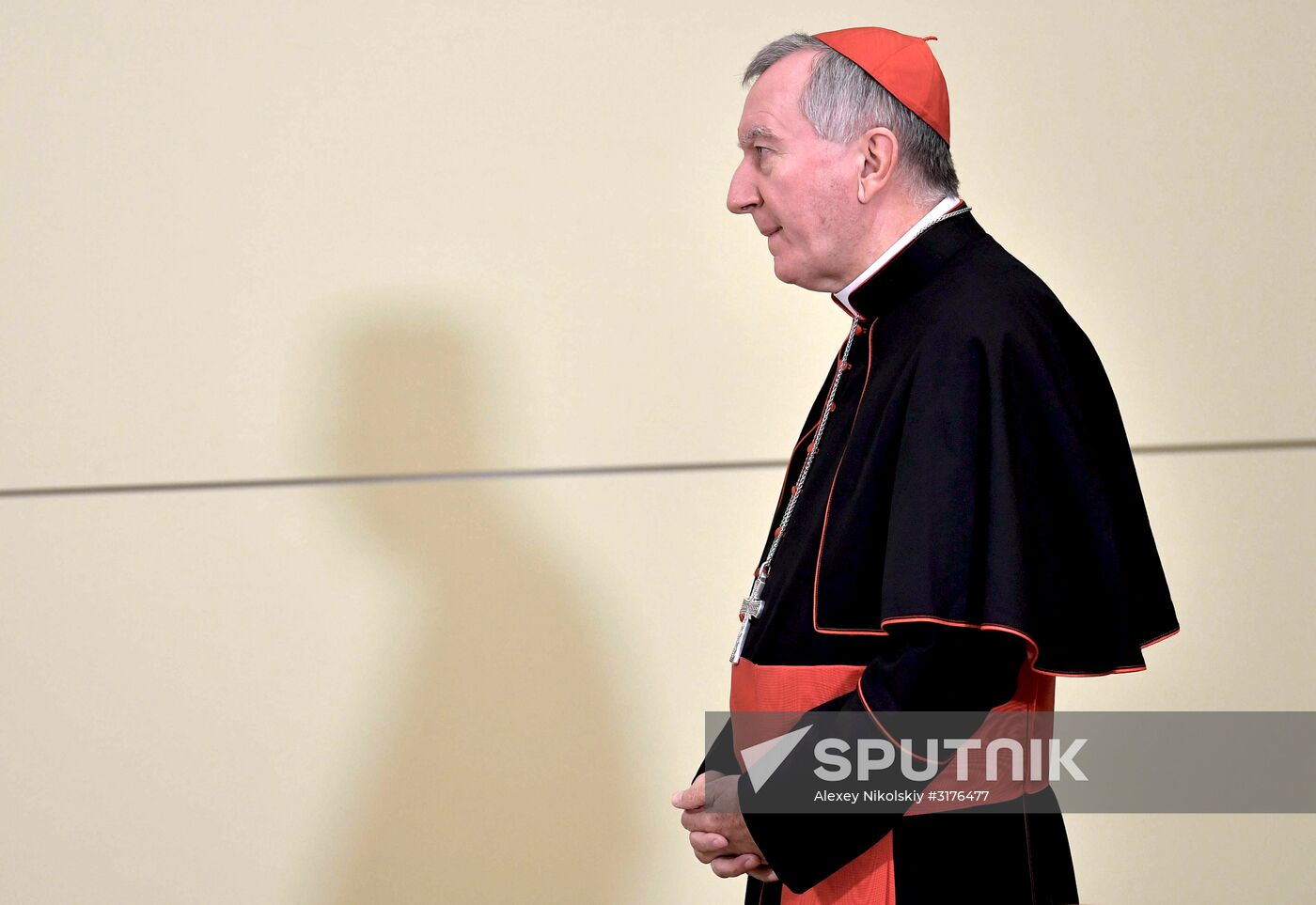 Russian President Vladimir Putin's meeting with Vatican Secretary of State Pietro Parolin