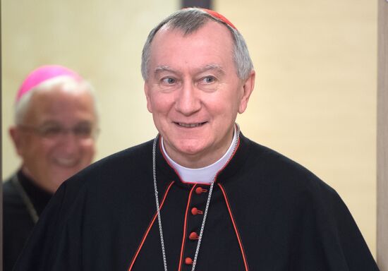 Russian President Vladimir Putin's meeting with Vatican Secretary of State Pietro Parolin