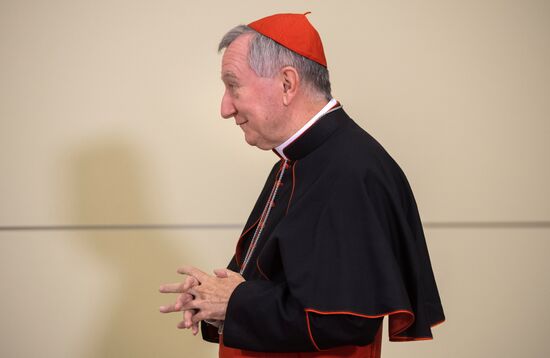 Russian President Vladimir Putin's meeting with Vatican Secretary of State Pietro Parolin