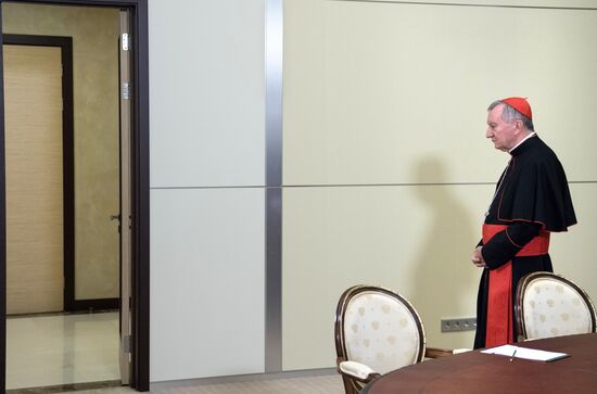 Russian President Vladimir Putin's meeting with Vatican Secretary of State Pietro Parolin