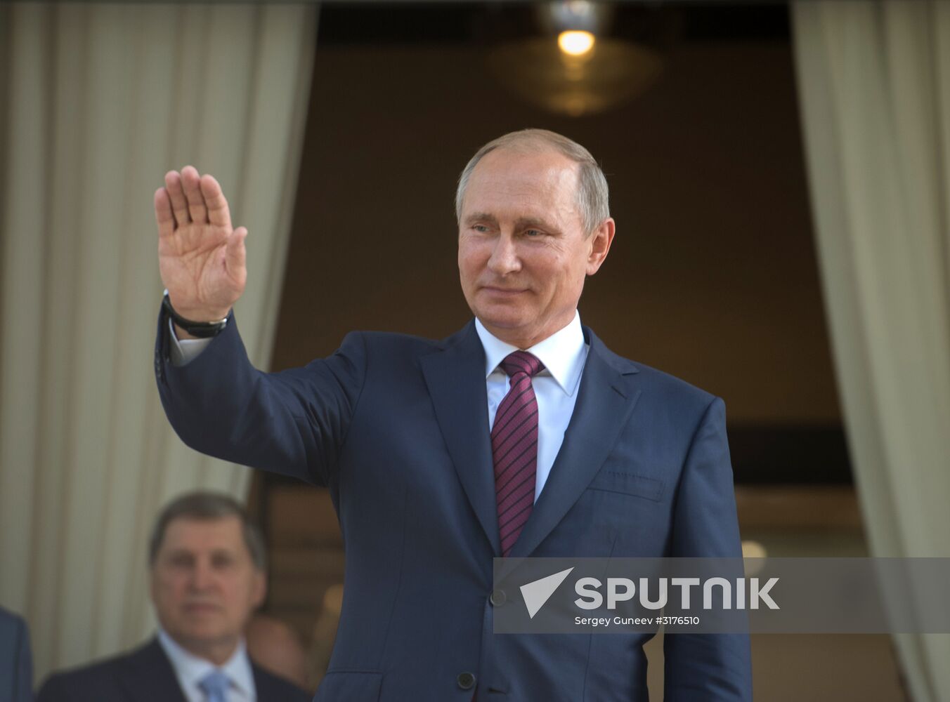 Russian President Vladimir Putin's meeting with Prime Minister of Israel Benjamin Netanyahu