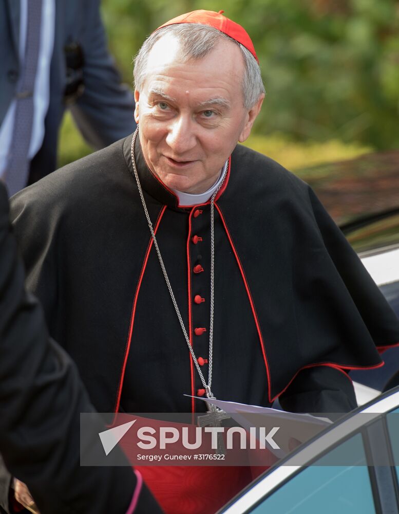 Russian President Vladimir Putin's meeting with Vatican Secretary of State Pietro Parolin