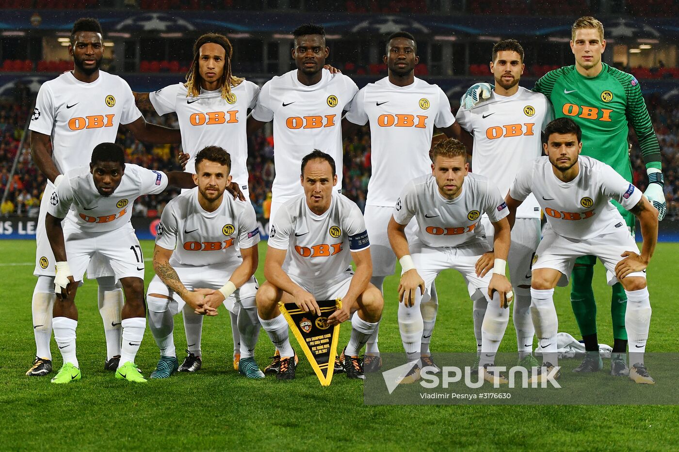 UEFA Champions League. CSKA vs. Young Boys