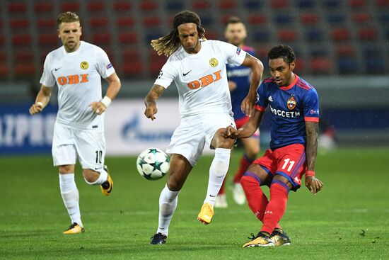 UEFA Champions League. CSKA vs. Young Boys
