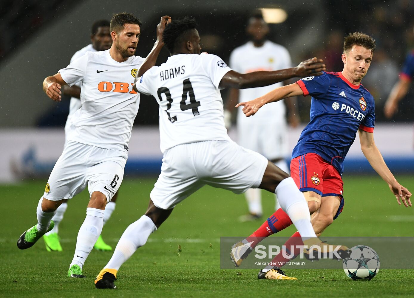 UEFA Champions League. CSKA vs. Young Boys