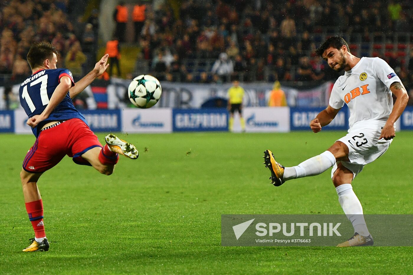UEFA Champions League. CSKA vs. Young Boys