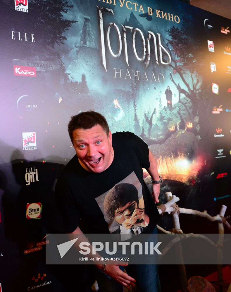 News conference and premiere of film Gogol: The Beginning