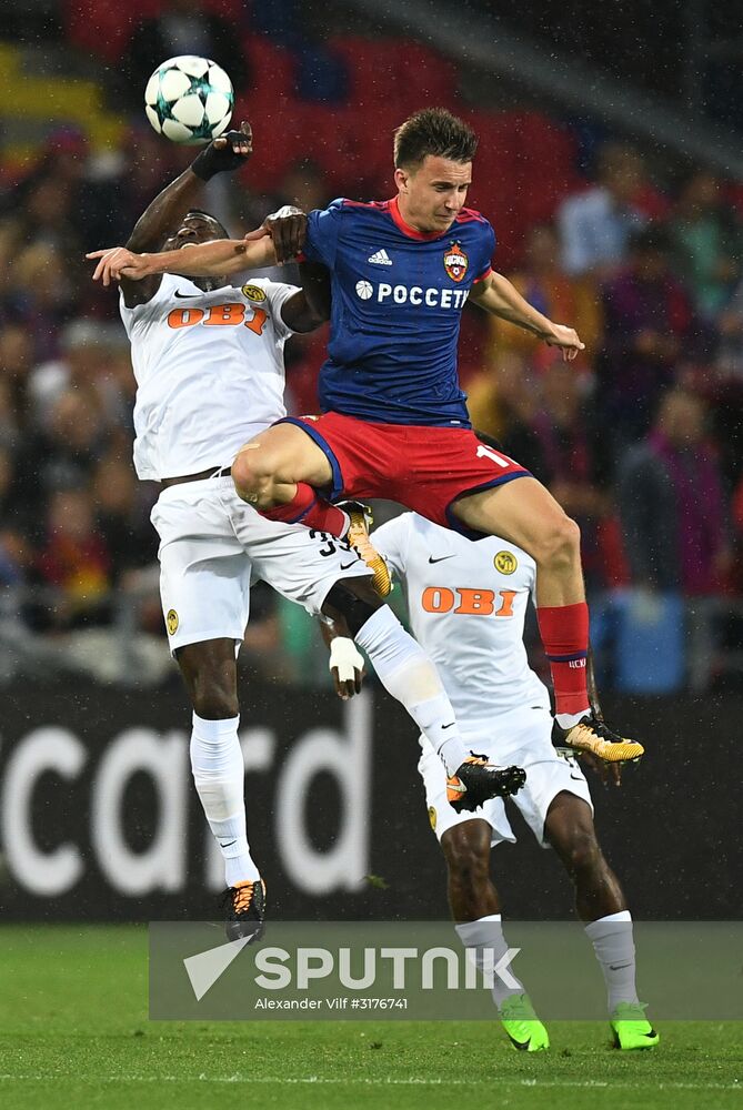 UEFA Champions League. CSKA vs. Young Boys