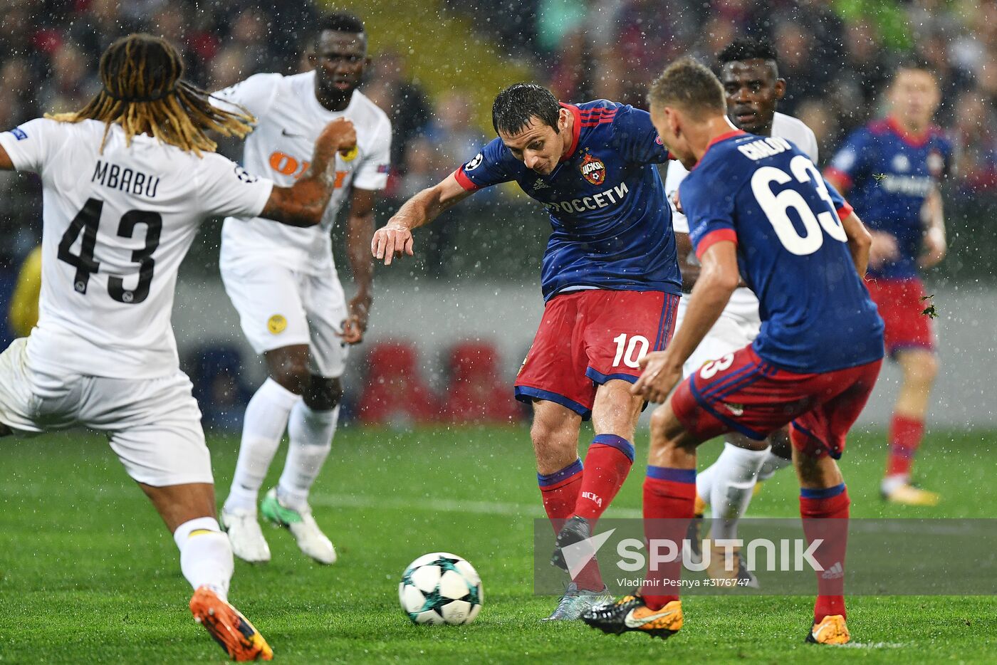 UEFA Champions League. CSKA vs. Young Boys