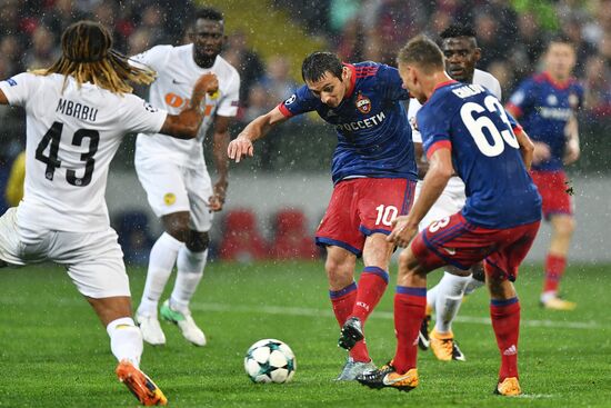 UEFA Champions League. CSKA vs. Young Boys