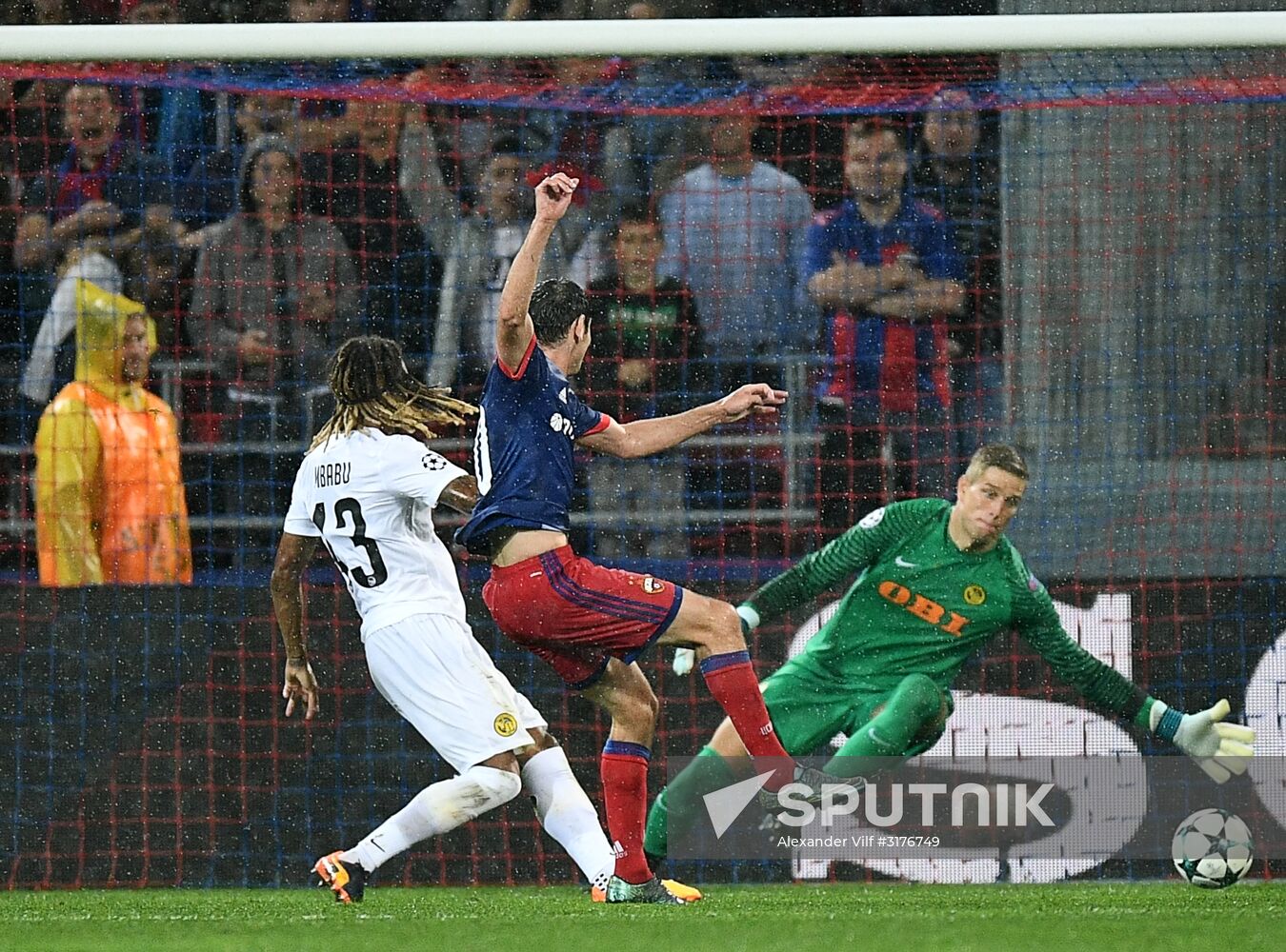 UEFA Champions League. CSKA vs. Young Boys