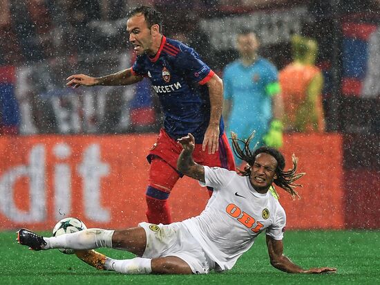 UEFA Champions League. CSKA vs. Young Boys