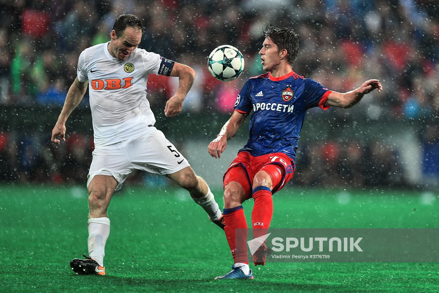 UEFA Champions League. CSKA vs. Young Boys